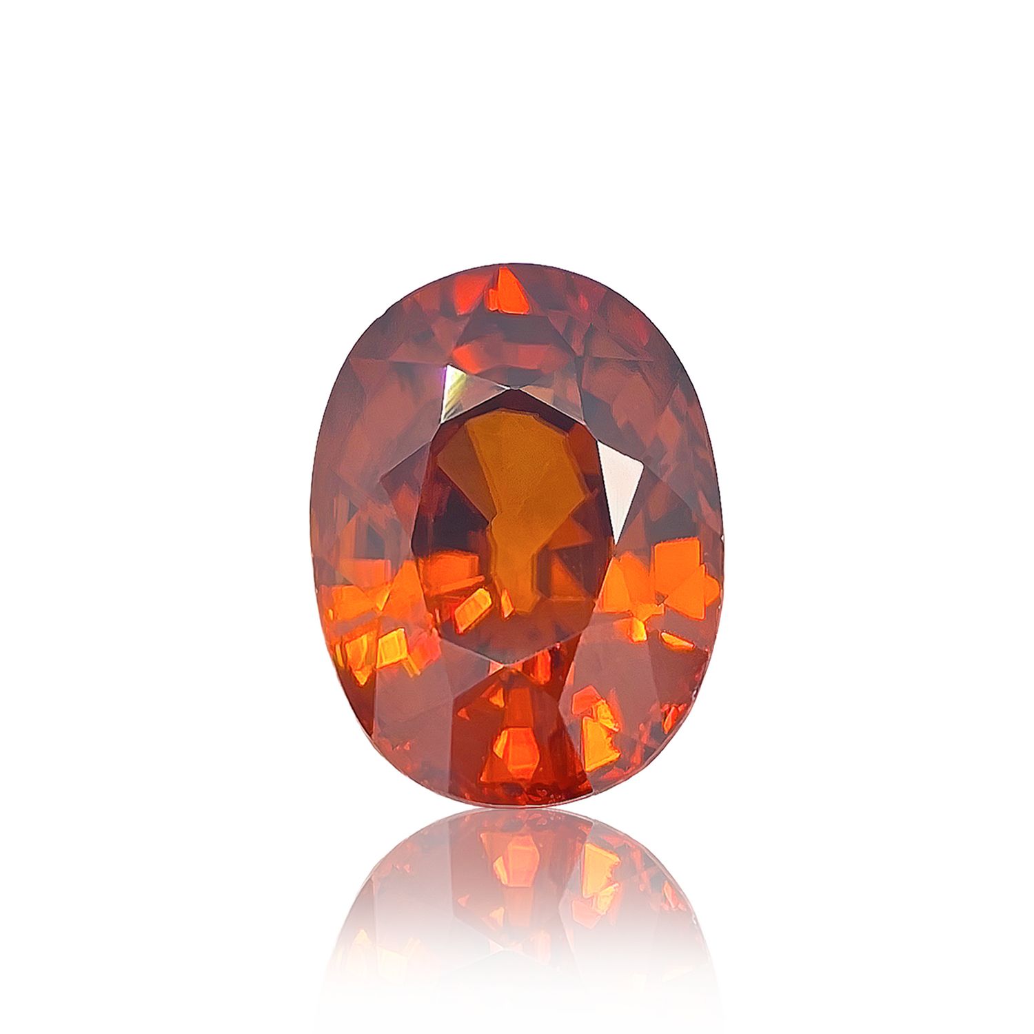 Zircon Orange Naturel - 2,30 CT