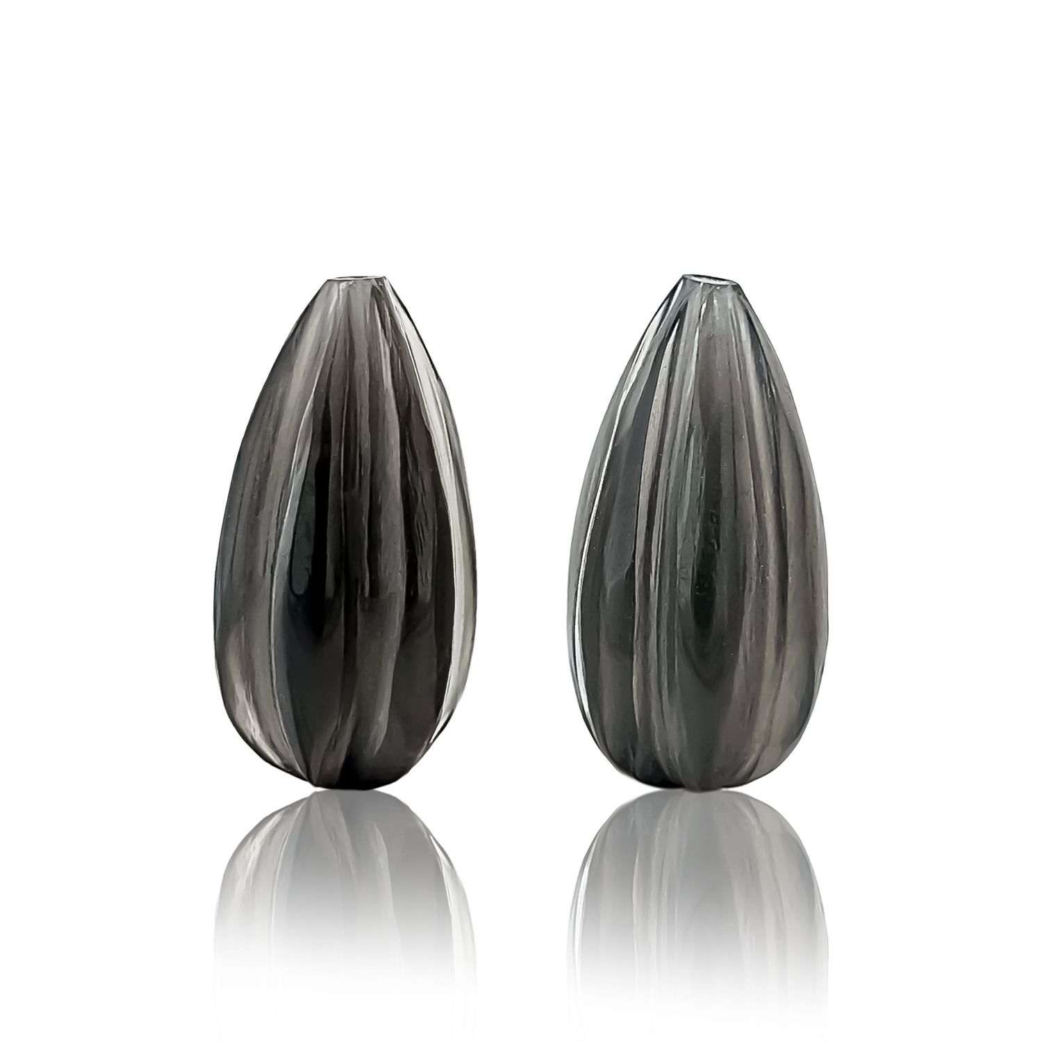 Calcédoine Brune - Lot De 2 - 7,90 CT