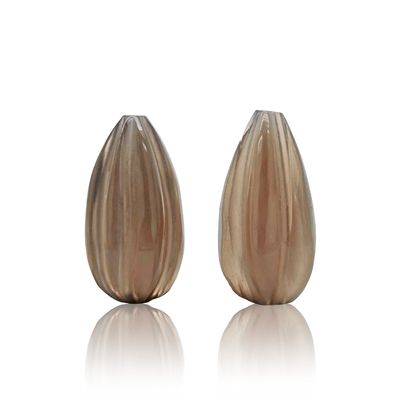 Calcédoine Brune - Lot De 2 - 5,03 CT