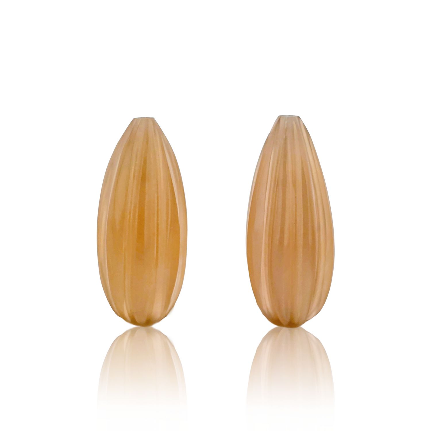 Calcédoine Brune - Lot De 2 - 11,03 CT