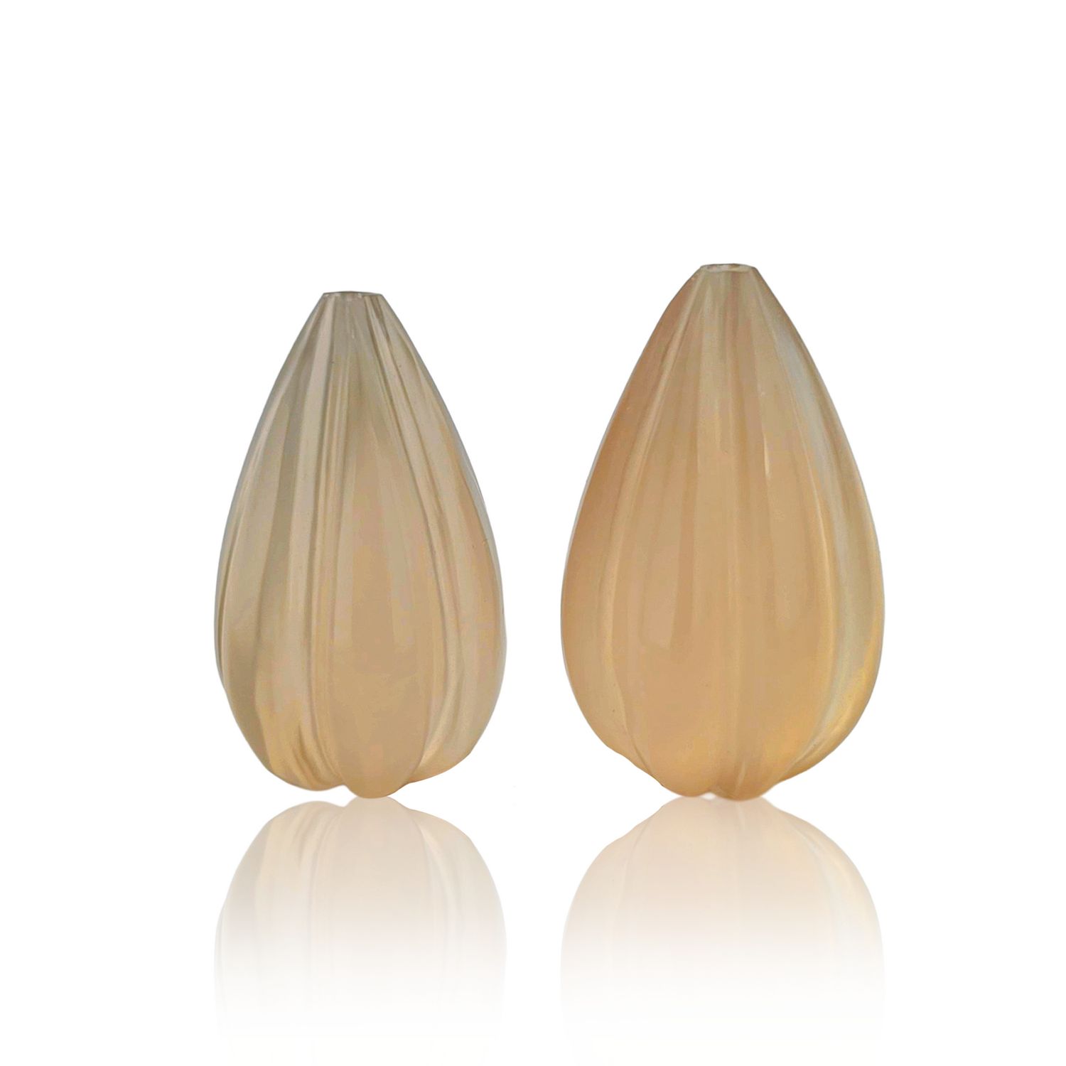 Calcédoine Brune - Lot De 2 - 29,58 CT