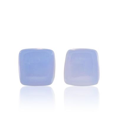 Calcédoine Bleu - Lot De 2 - 28 CT