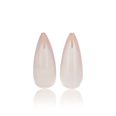 Quartz Rose - Lot De 2 - 26,58 CT
