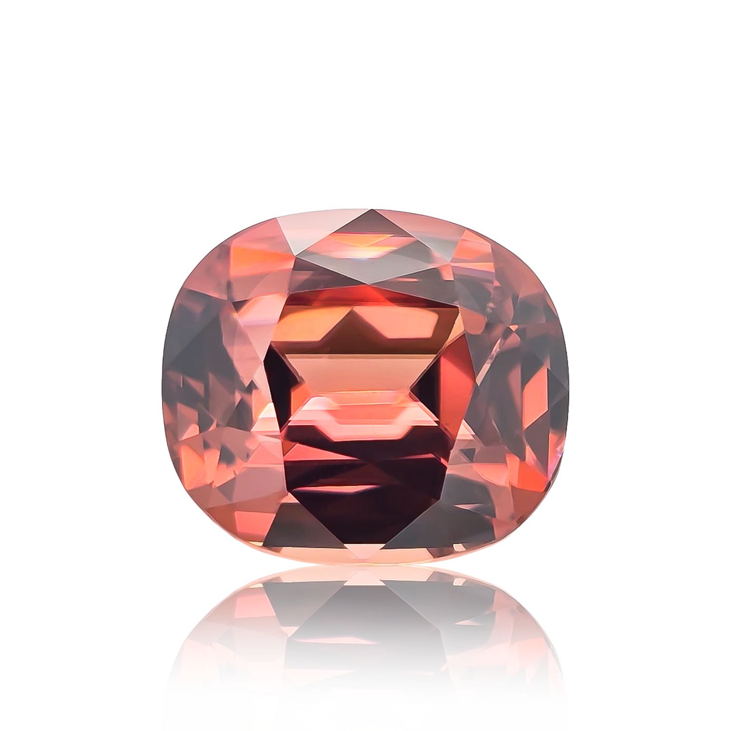 Zircon Brun- 6,08 CT