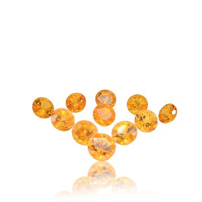Grenat Orange - Lot De 11 - 3,97 CT