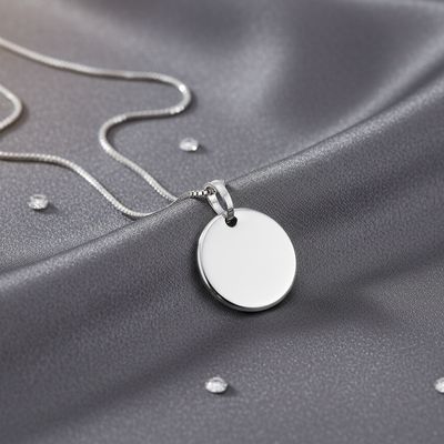 Médaille Jeton  - Or Blanc 18K