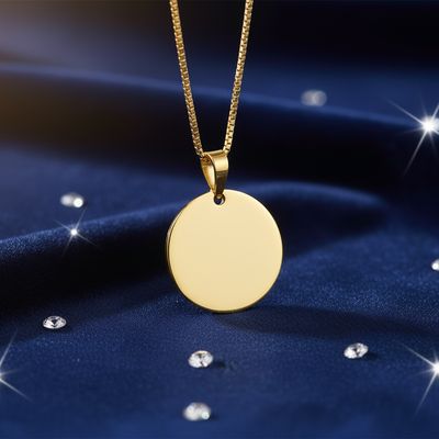 Médaille Jeton - Or Jaune 18K