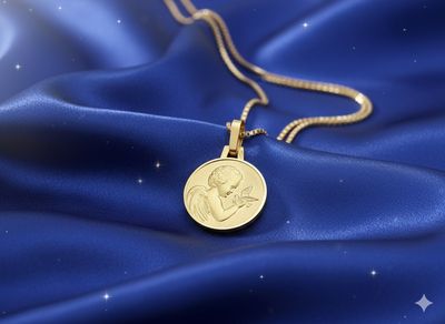 Médaille Ange - Or Massif 18K