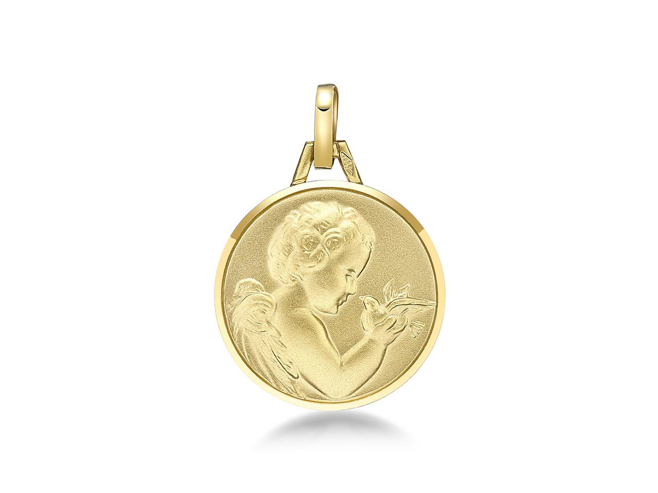 Médaille Ange - Or Massif 18K