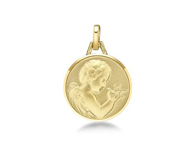 Médaille Ange - Or Massif 18K
