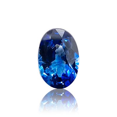 Saphir Bleu - 0,62 CT