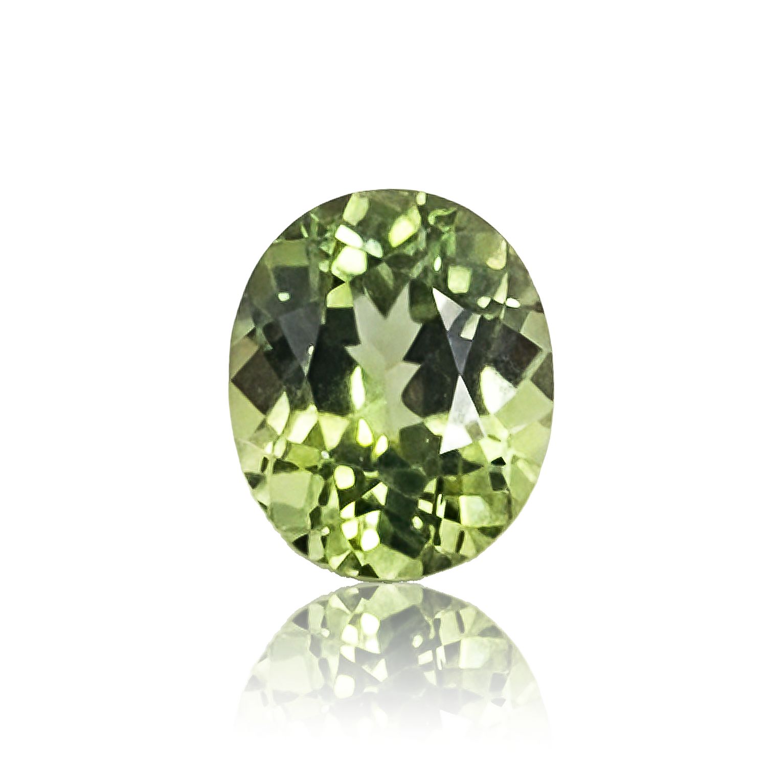 Saphir Naturel Vert - 0,57 CT