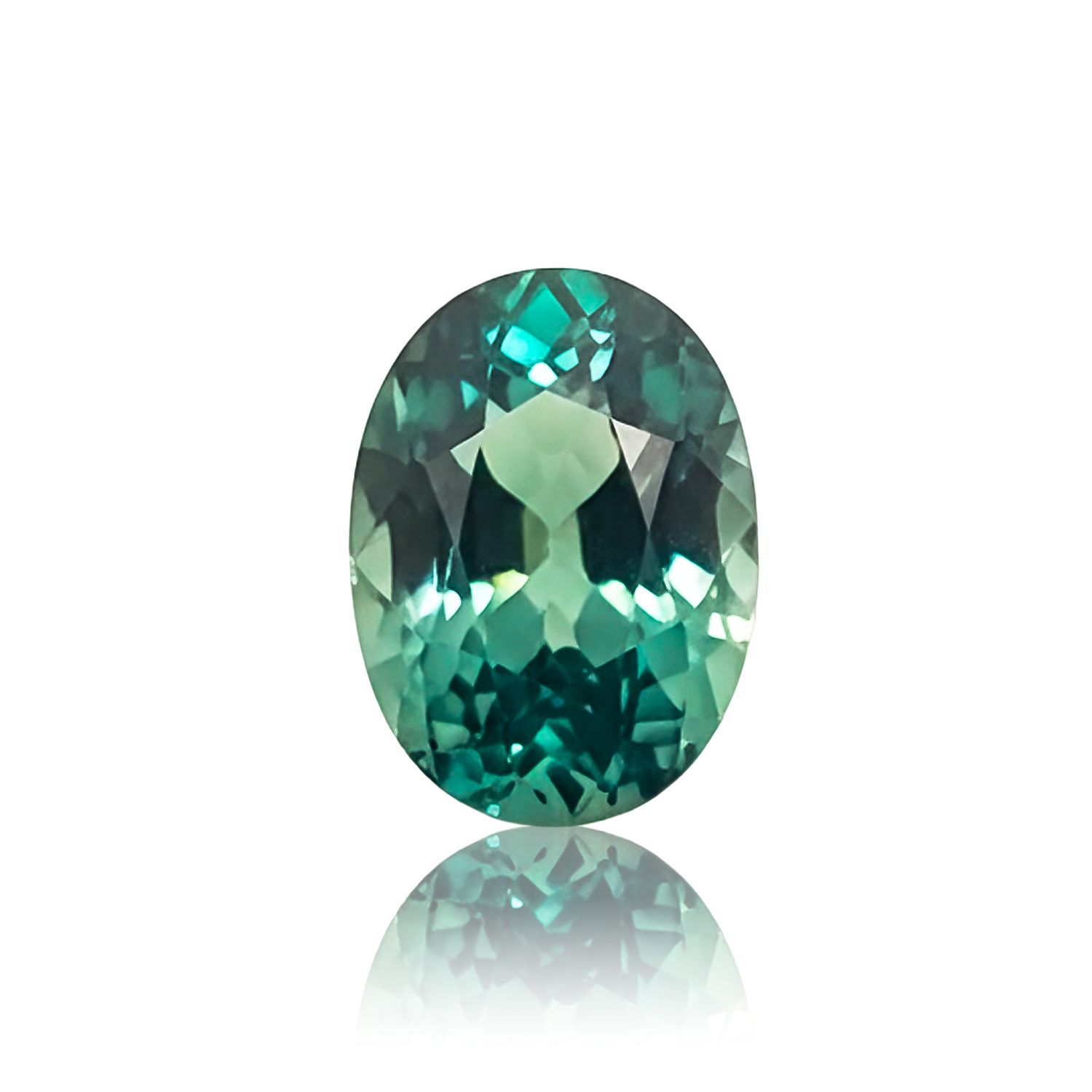 Saphir Naturel Vert - 1,15 CT