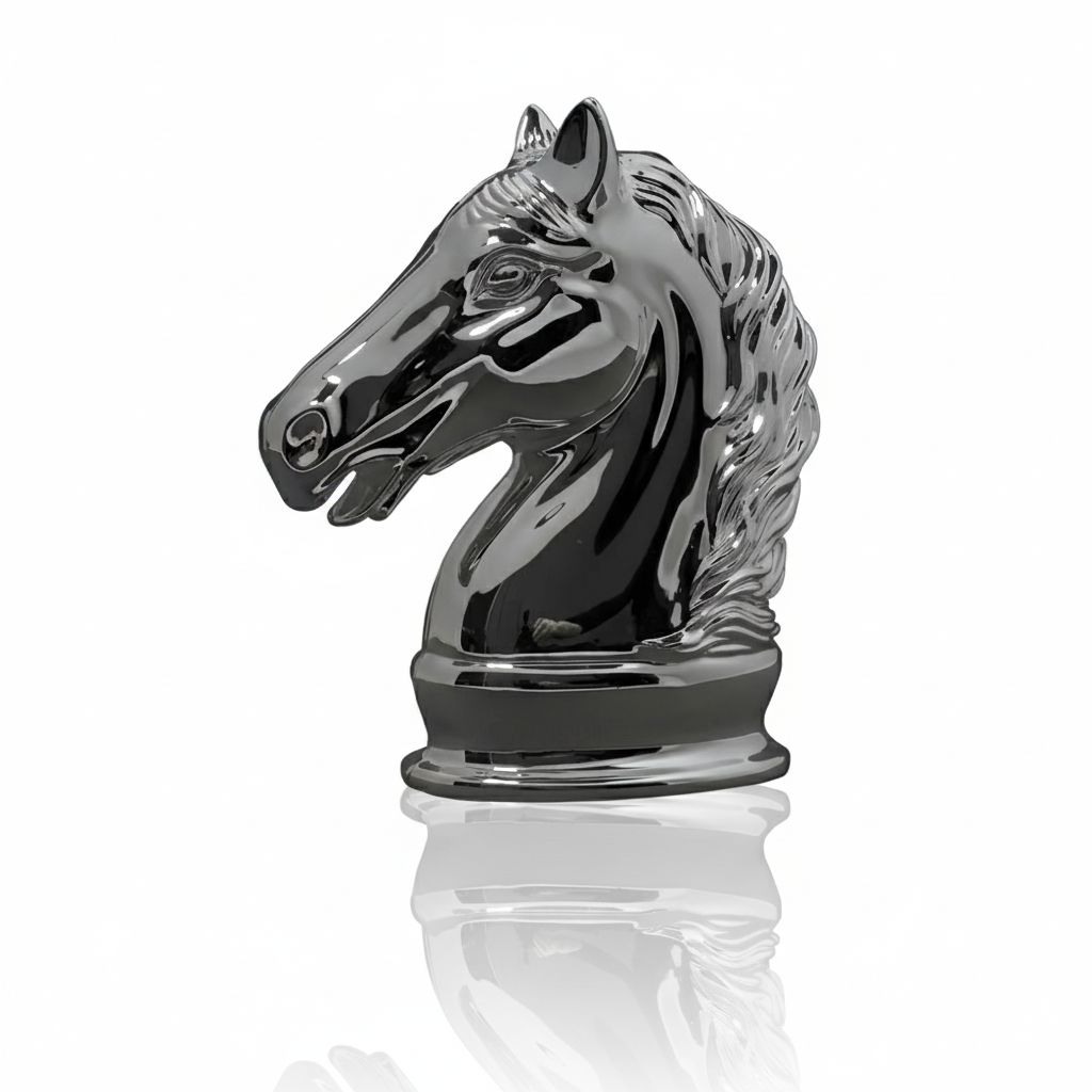 Tirelire Argentée - CHEVAL