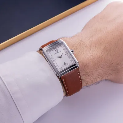Montre "ART DÉCO" – 1925'S – Acier & Cuir