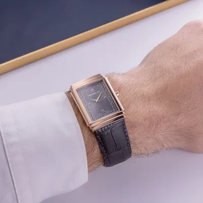 Montre "ART DÉCO" – 1925'S – Anthracite