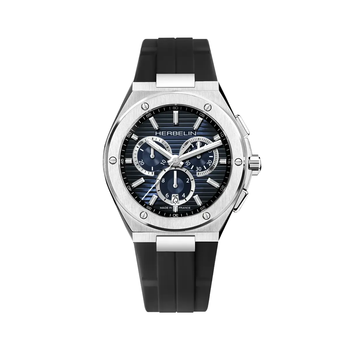 Montre "CAP CAMARAT" – Chronophage – Noir & Bleu