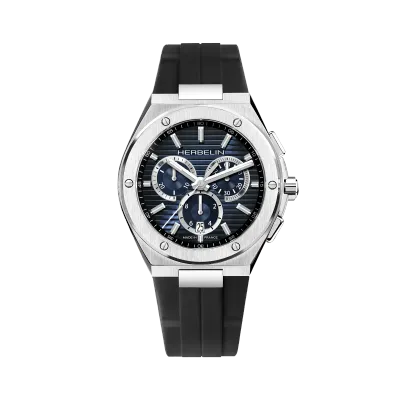 Montre "CAP CAMARAT" – Chronophage – Noir & Bleu