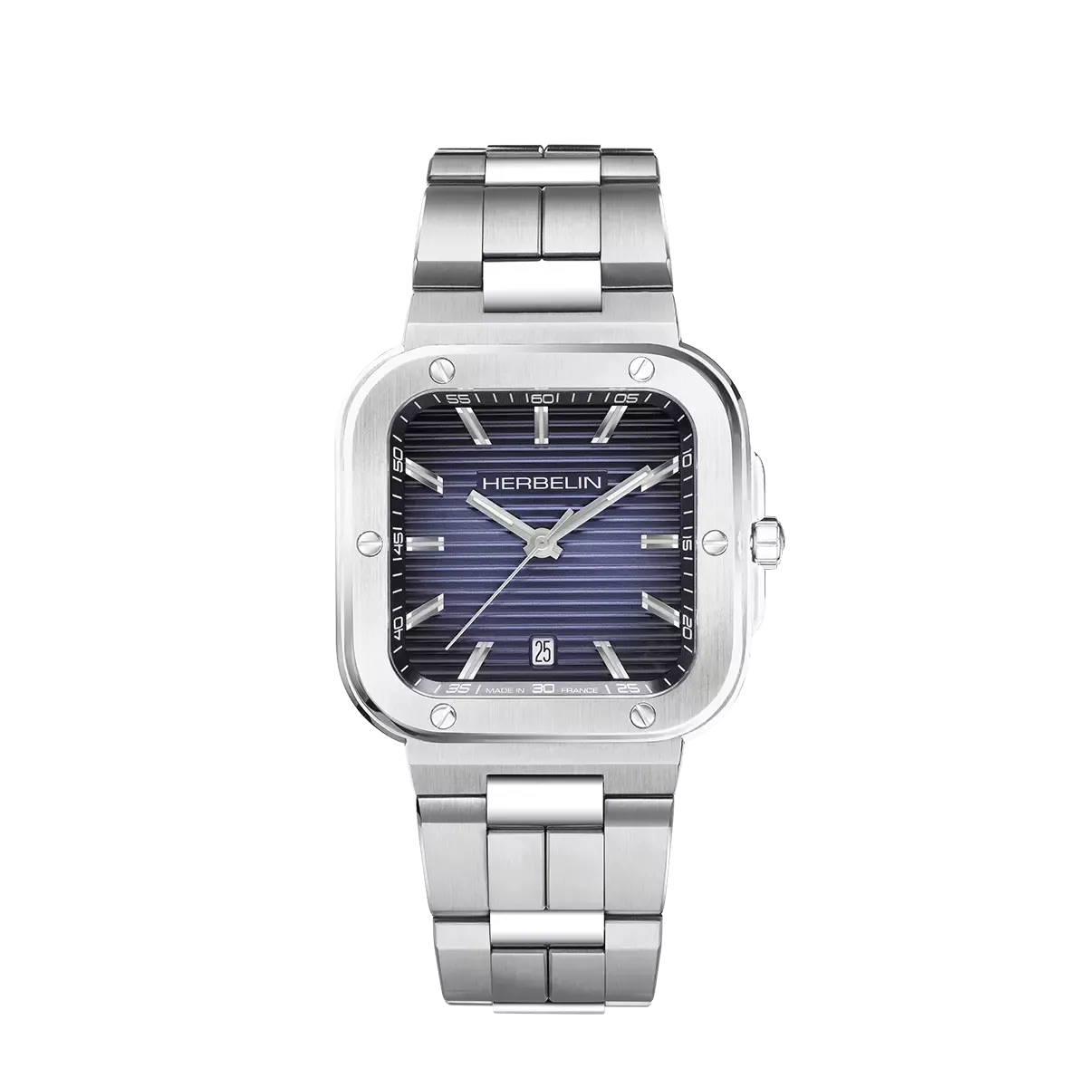 Montre "CAP CAMARAT" – Square  – Acier & Bleu