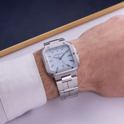 Montre "CAP CAMARAT" – Square  – Bleu Arctique
