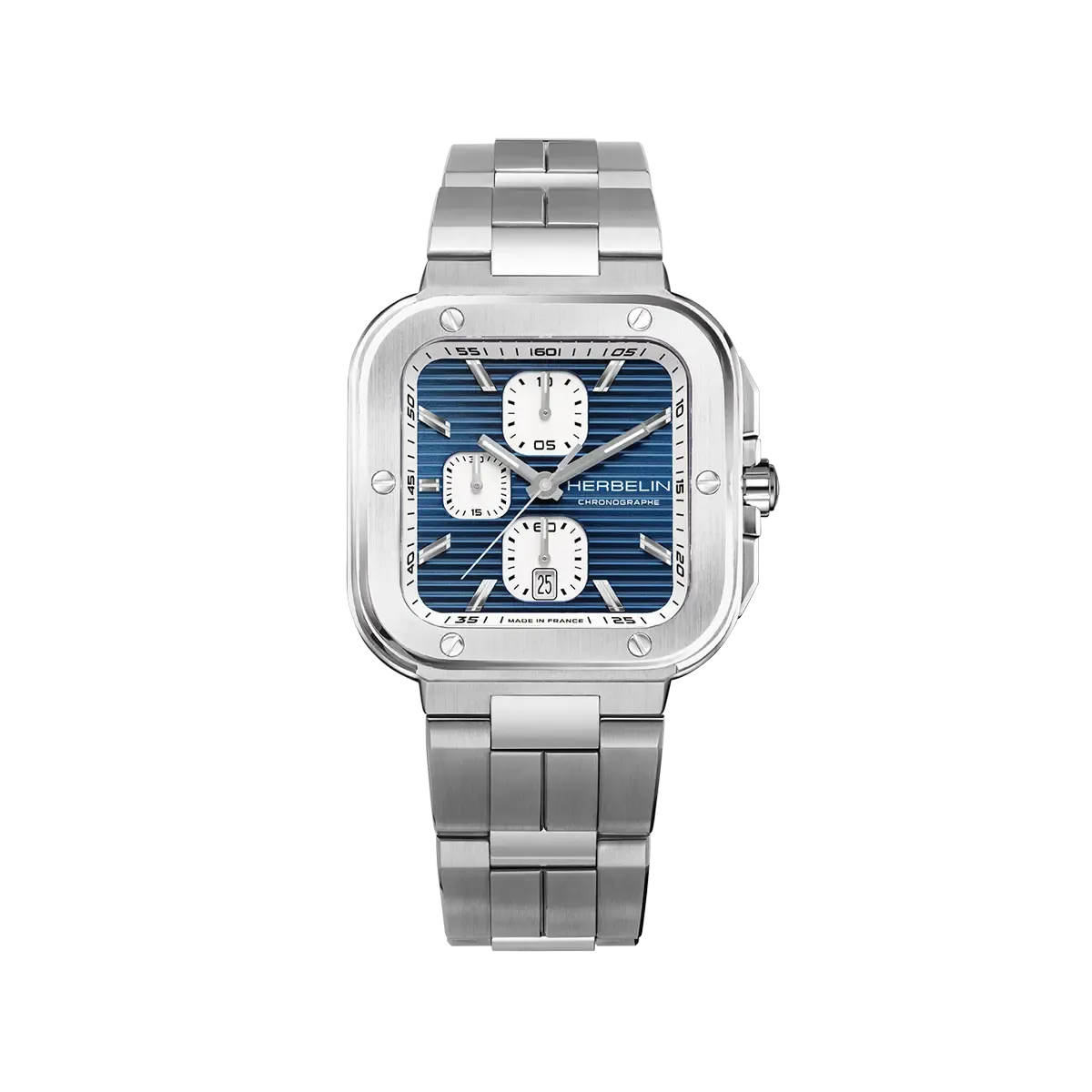 Montre "CAP CAMARAT" – Square Chronophage – Bleu