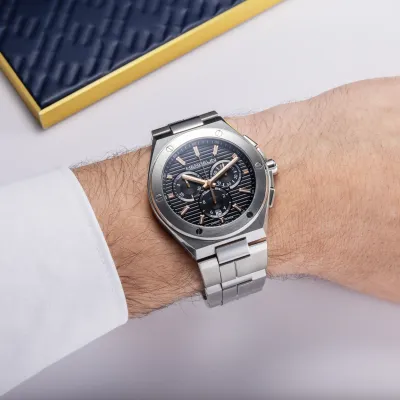 Montre "CAP CAMARAT" – Chronophage – Acier & PVD Or Rose