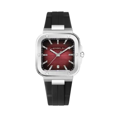 Montre "CAP CAMARAT" – Square  – Noir & Rouge