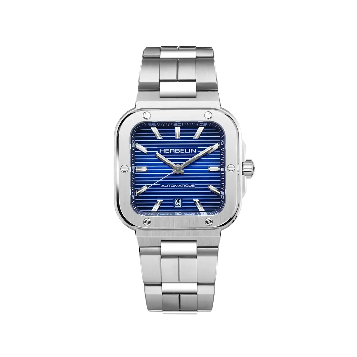 Montre "CAP CAMARAT" – Square Automatique – Acier & Bleu