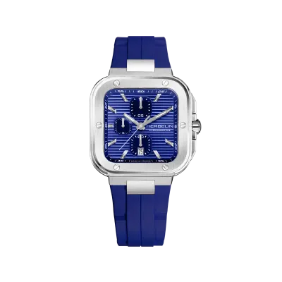 Montre "CAP CAMARAT" – Chronophage – Bleu & FMK Bleu