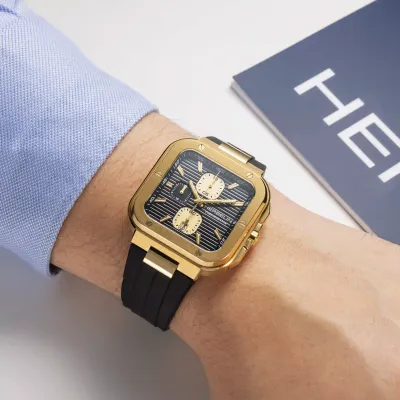 Montre "CAP CAMARAT" – Quartz  – Acier Bicolore & FKM
