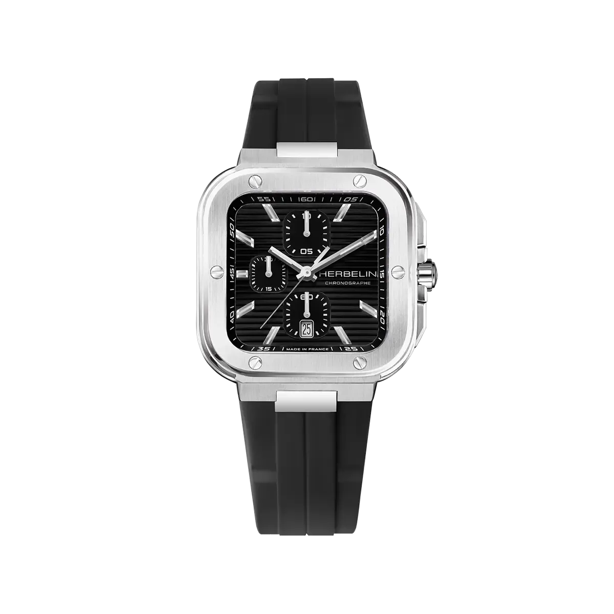 Montre "CAP CAMARAT" – Square Chronophage – Noir