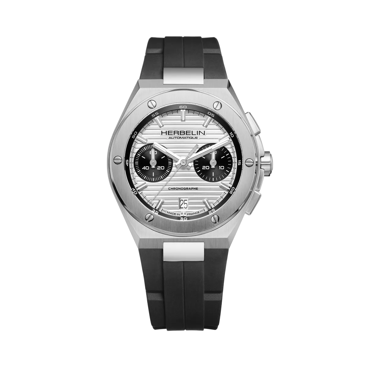 Montre "CAP CAMARAT" – Chronophage – Acier & Noir
