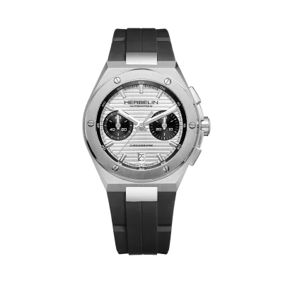 Montre "CAP CAMARAT" – Chronophage – Acier & Noir