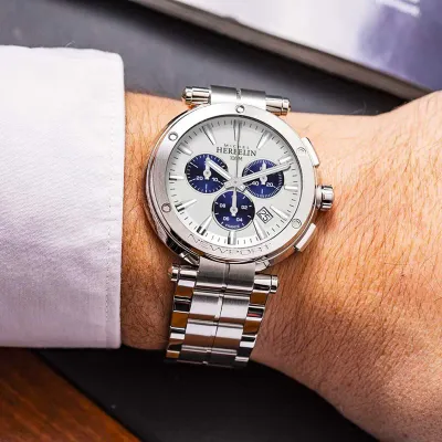 Montre "NEWPORT" - Chronophage Quartz -  Acier