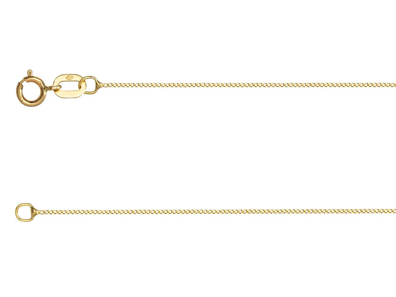 Chaîne Gourmette - Or Jaune 18K