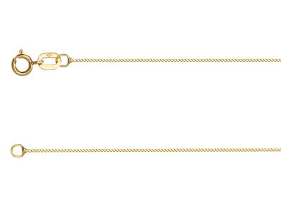 Chaîne Gourmette - Or Jaune 18K