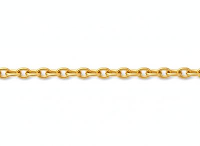 Chaîne Forçat Ronde - Or Jaune 18K