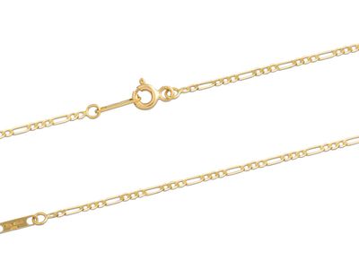Chaîne Alternée 1/3 - Ultra Plate - Or Jaune 18K