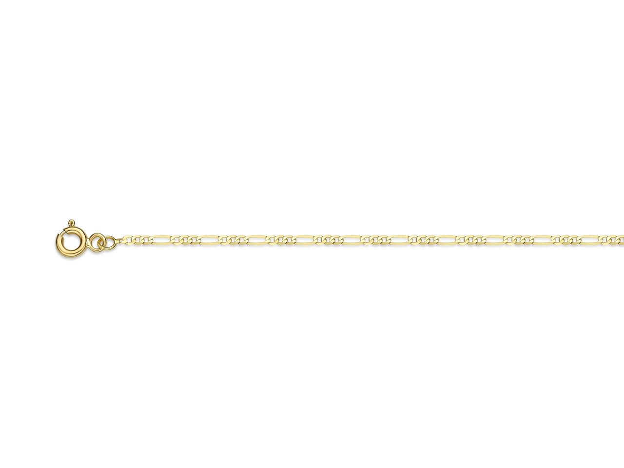 Chaîne Alternée 1/3 - Ultra Plate - Or Jaune 18K
