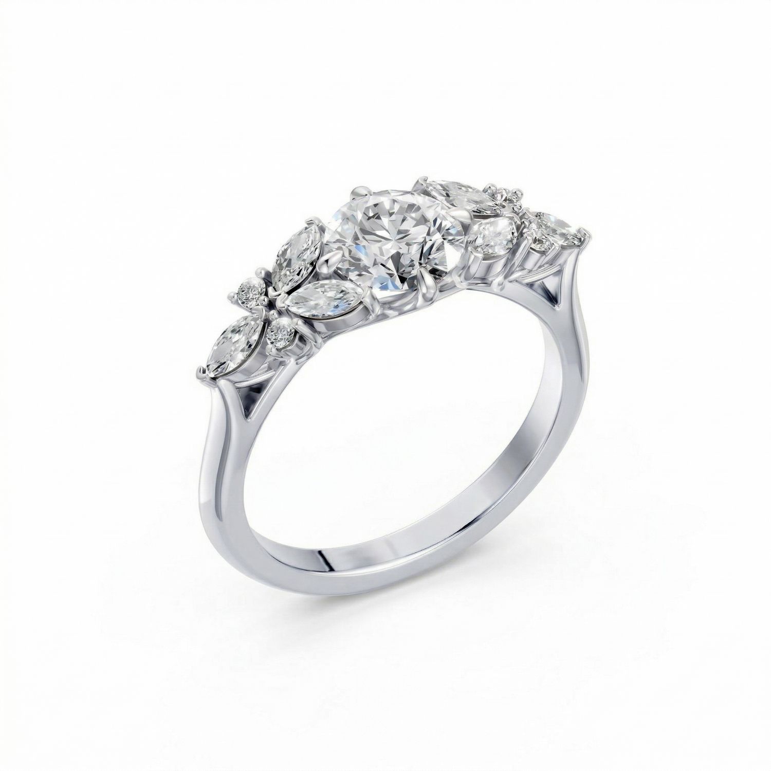 Bague Centre Rond