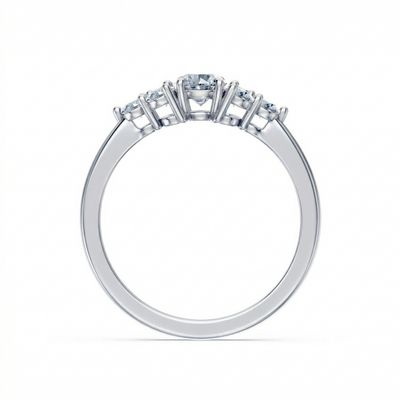 Bague Centre Rond