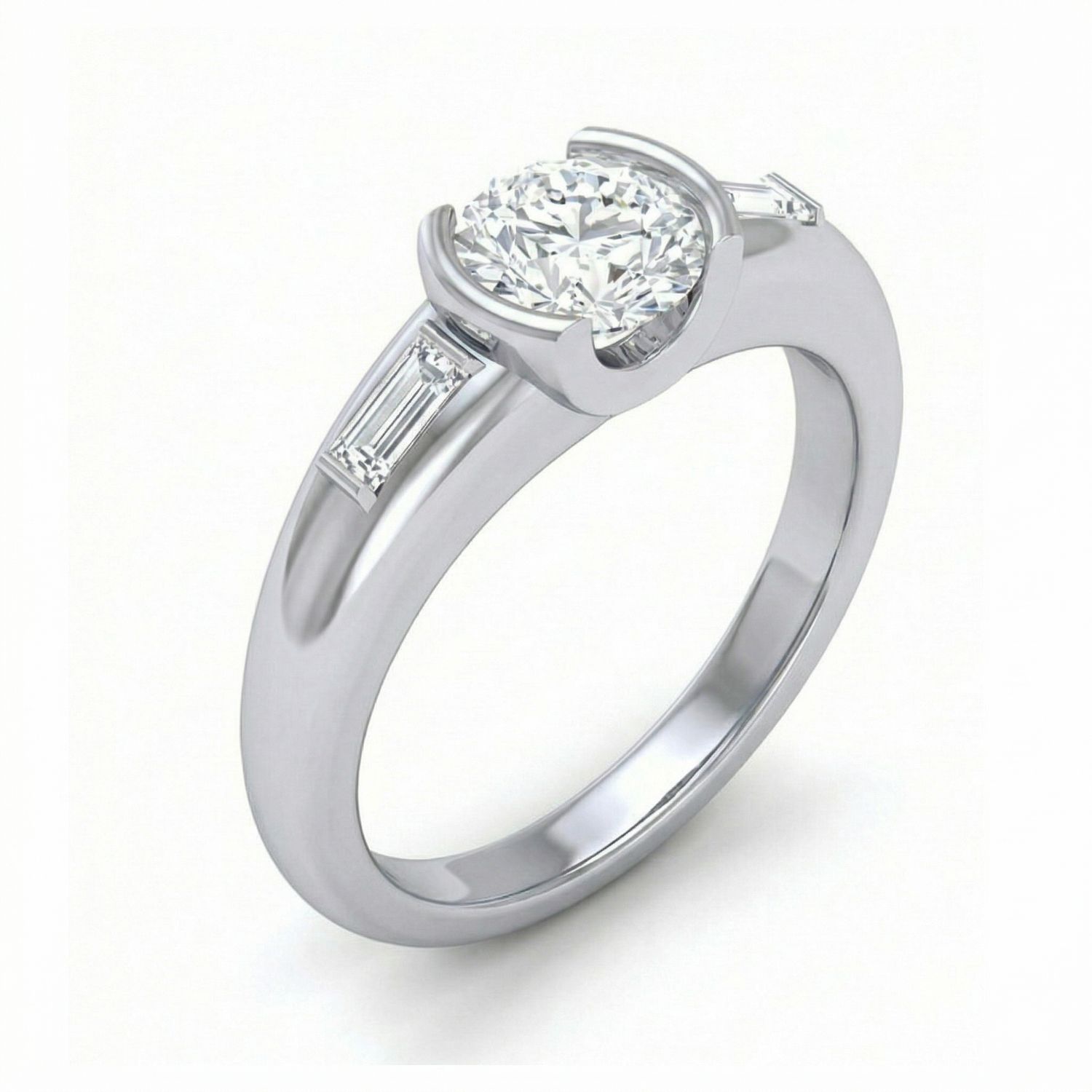 Bague Centre Rond
