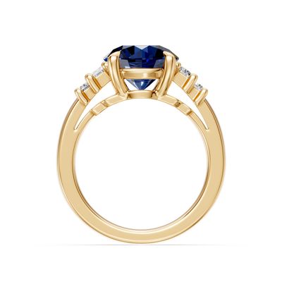 Bague Centre Rond