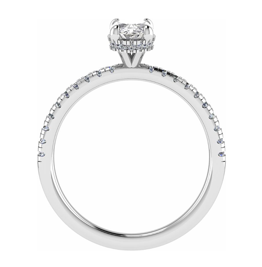 LT 1379 centre vide Taille 54 centre Ov 6x4 mm