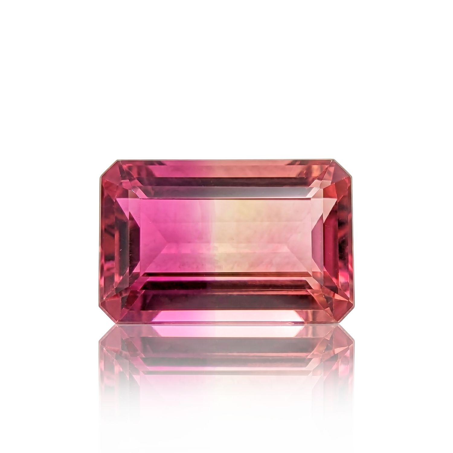 Tourmaline Bicolore - Rose/Beige - 1,65 CT