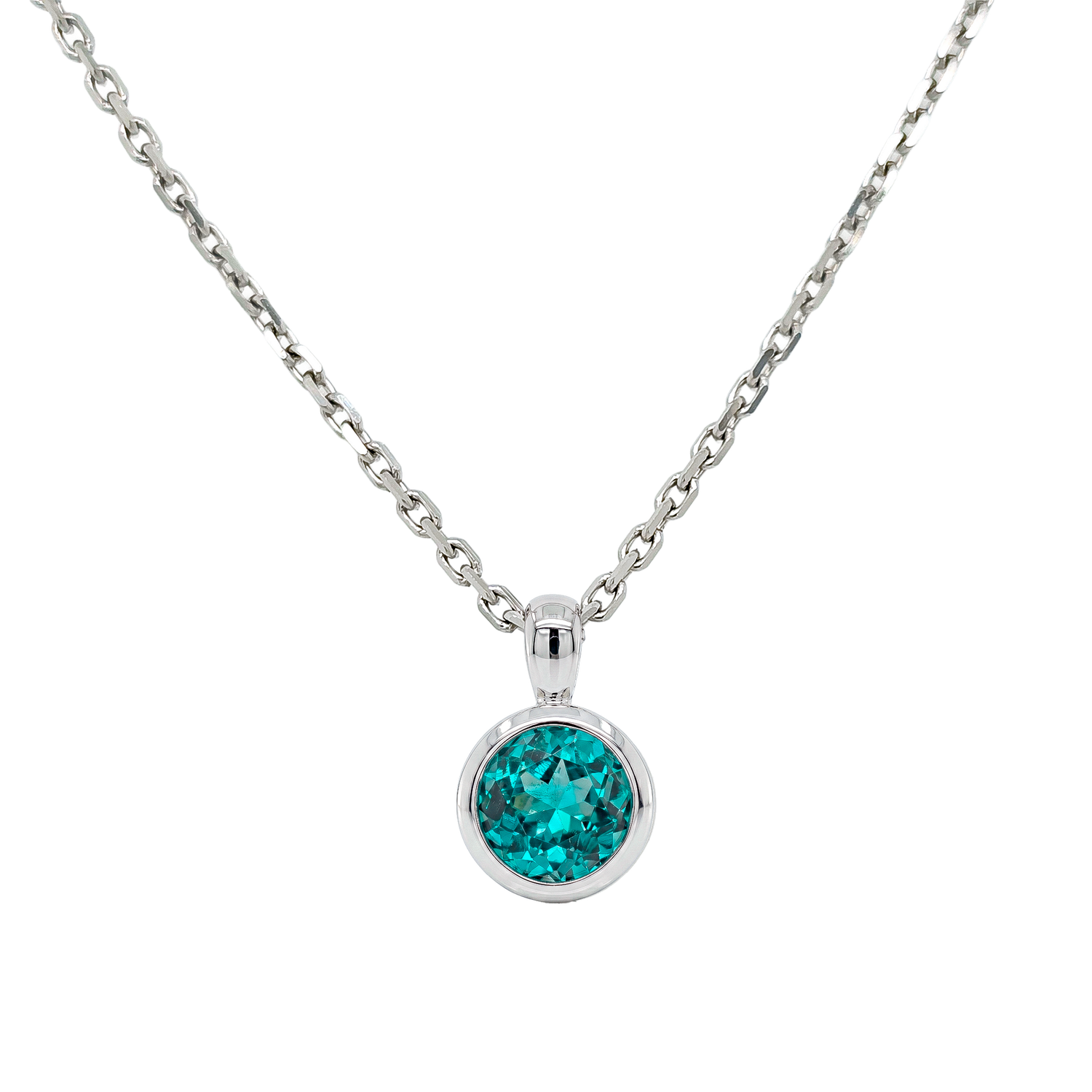 Collier Sertis Clos - Tourmaline Bleu De Namibie