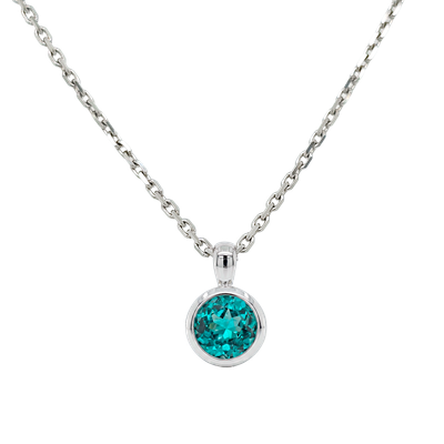 Collier Sertis Clos - Tourmaline Bleu De Namibie