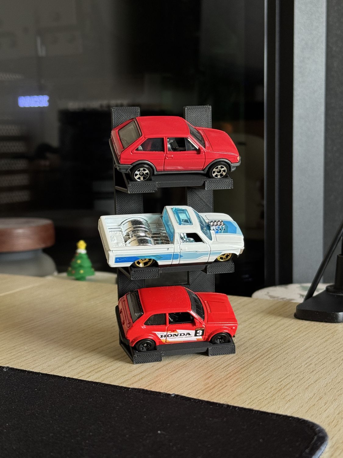 Stojak do samochodów 1:64 ekspozytor Wieszak - Kompatybilny z Hot Wheels