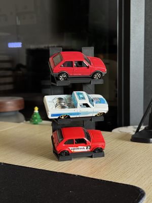 Stojak do samochodów 1:64 ekspozytor Wieszak - Kompatybilny z Hot Wheels