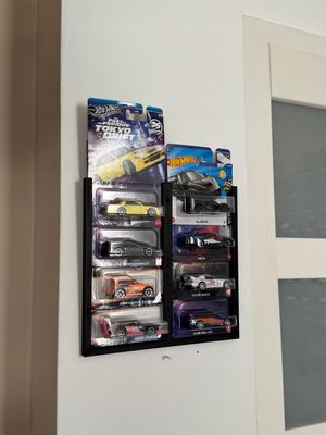 Podwójna baza wieszaka 1:64 kompatybilna z Hot Wheels